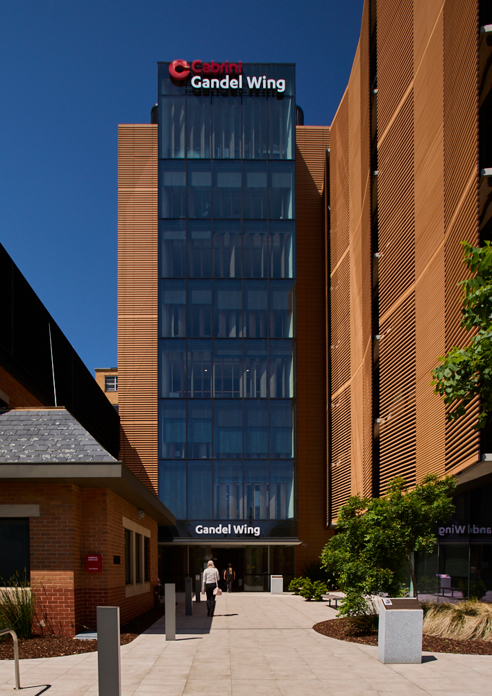 Cabrini Malvern Gandel Wing entrance