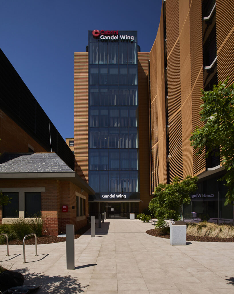 Cabrini Malvern Gandel Wing entrance