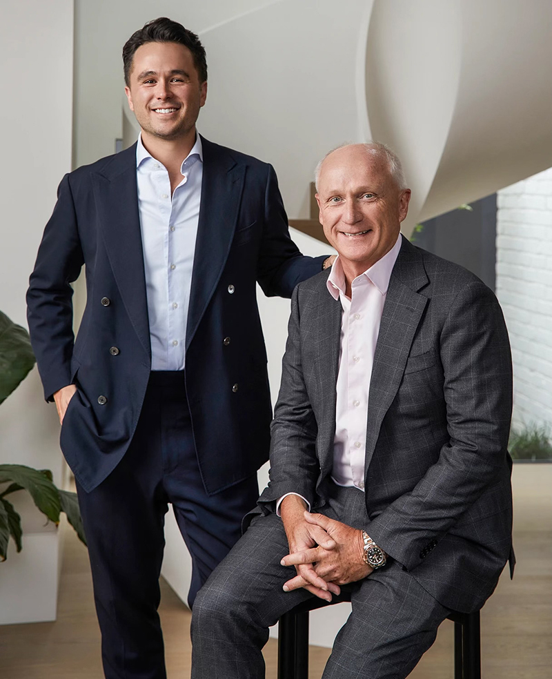 Dr Tim and son Dr Sam Sturrock 800h