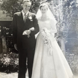 Gerald and Patricia Snowden wedding