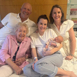 Three generations of joy at Cabrini Malvern